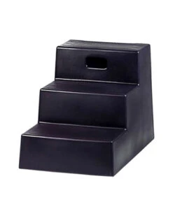 Three Step Mounting Block- Black