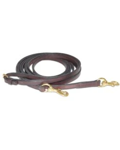 Nunn Finer Leather Draw Reins With Snaps