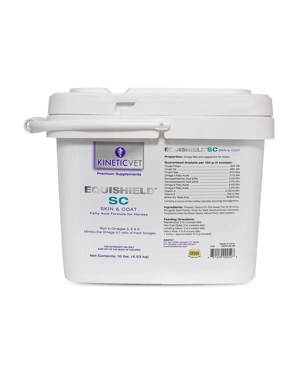 EquiShield SC Skin And Coat Fatty Acid Formula For Horses