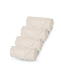 Vacs Flannel Bandage (w/ Velcro) Set Of 4