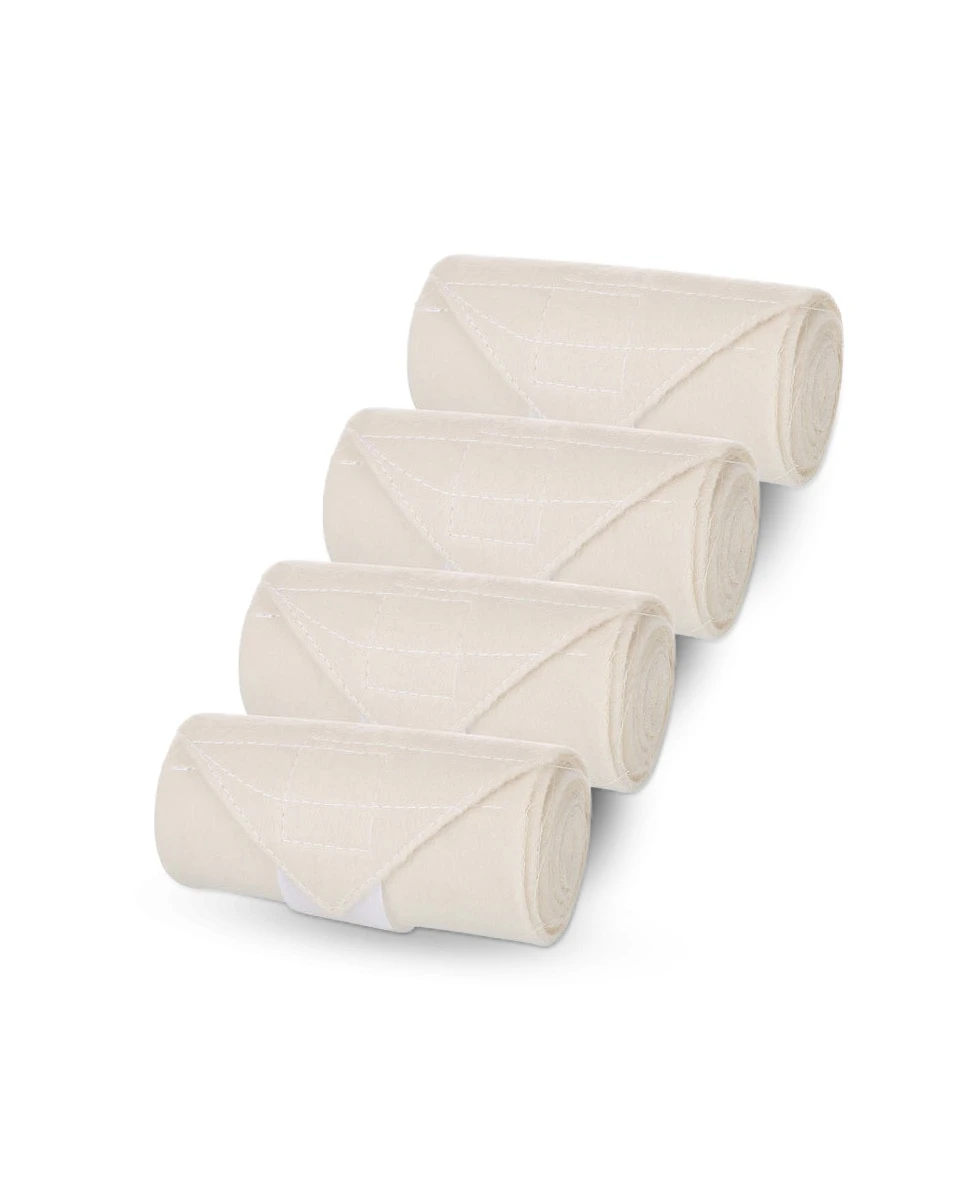 Vacs Flannel Bandage (w/ Velcro) Set Of 4