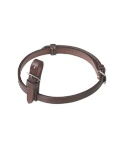 Ovation Flash Noseband Attachment (Dark Brown)-Horse