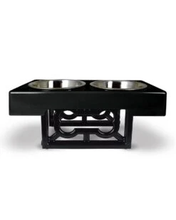 Ourpets Barking Bistro Adjustable Dog Feeder