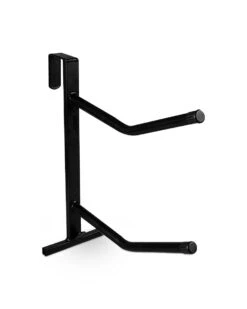 Portable Double Saddle Rack- Black