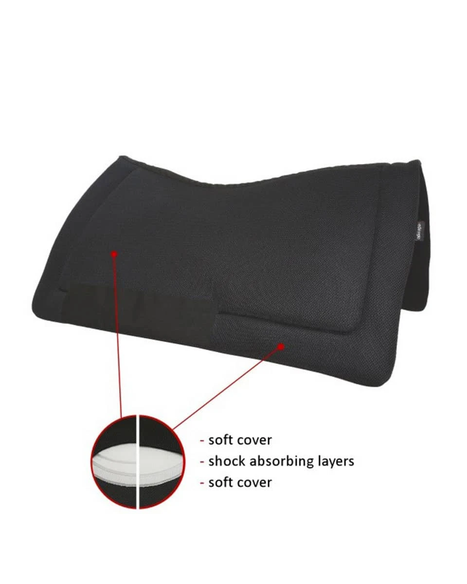 Sedelogic Orthopedic Western Saddle Pad - Image 2