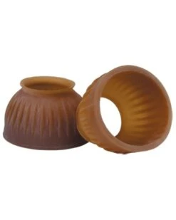 Thick Bottom Ribbed Bell Boots