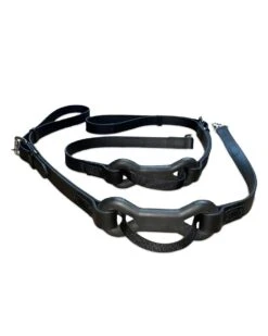 Walsh Plastic-Coated Nylon Side Reins W/ Dog Bone